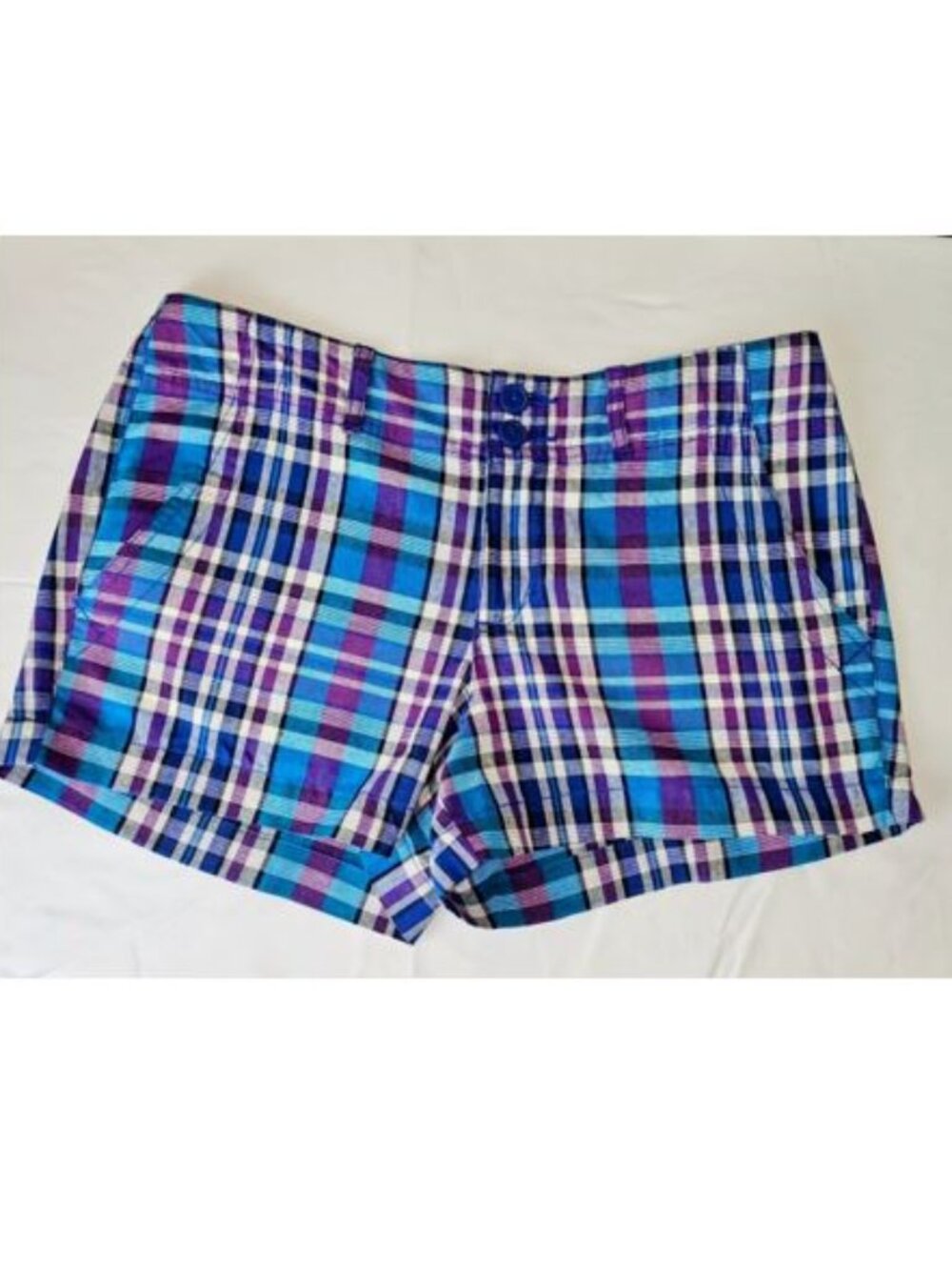 Colorful Plaid Shorts